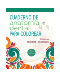 Cuaderno de anatomía dental para colorear - 3edición